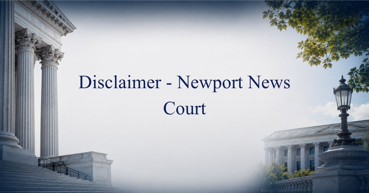 Disclaimer-Newport-News-Court